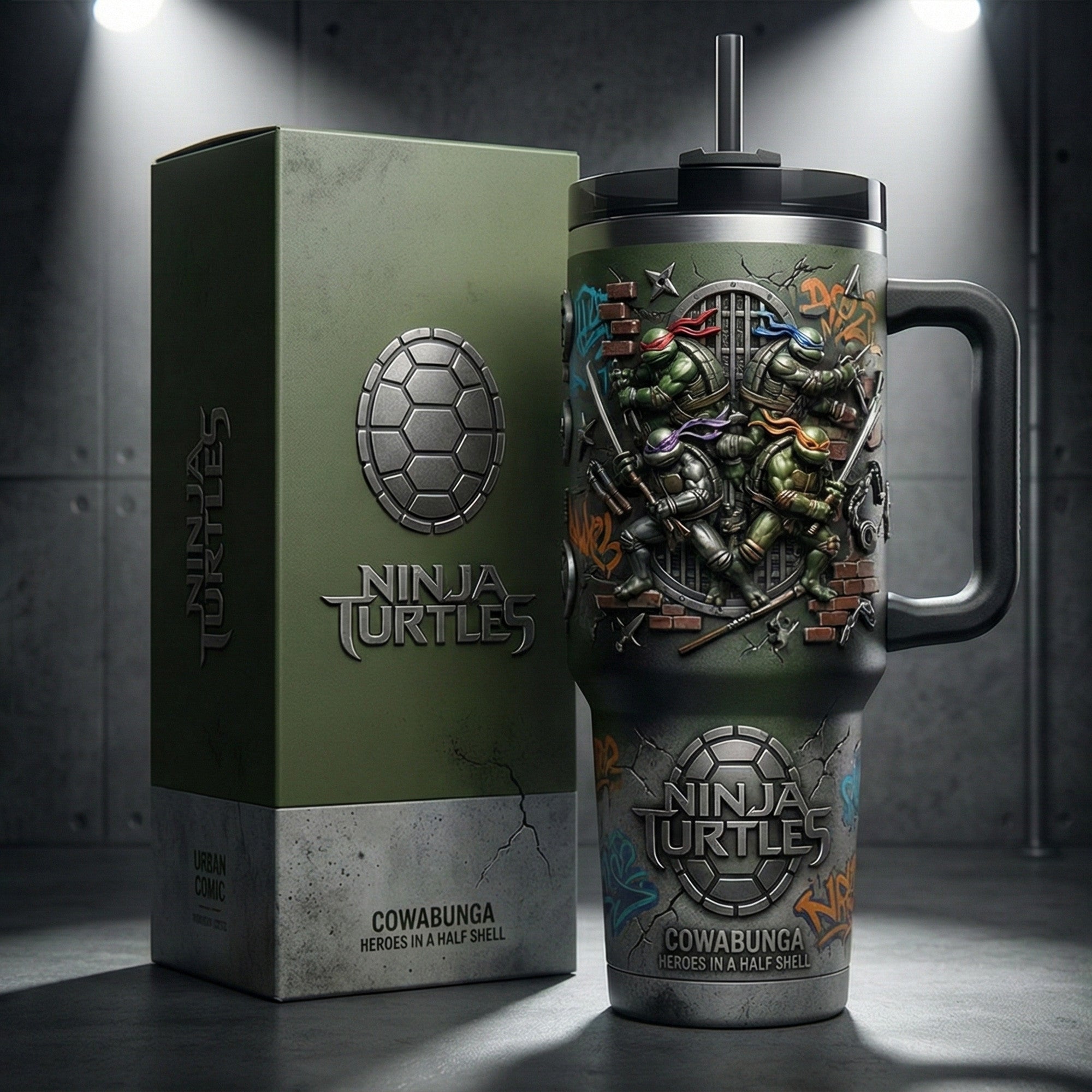 NJT 40oz Tumbler With Handle HTTT