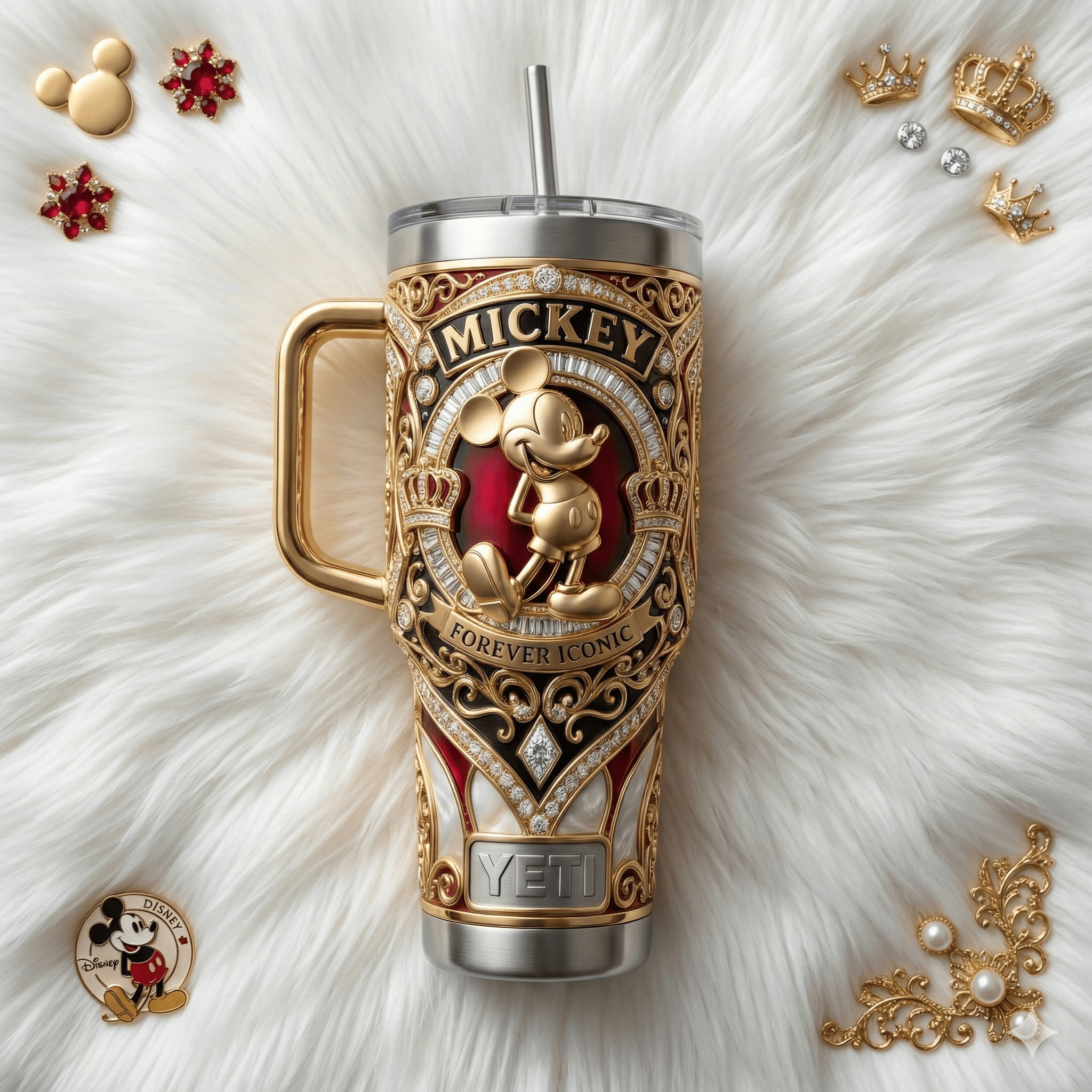 MICK 40oz Tumbler With Handle HTTT