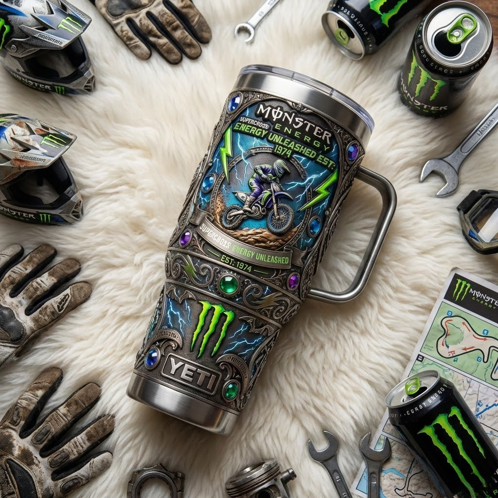 MED 40oz Tumbler With Handle TNSM